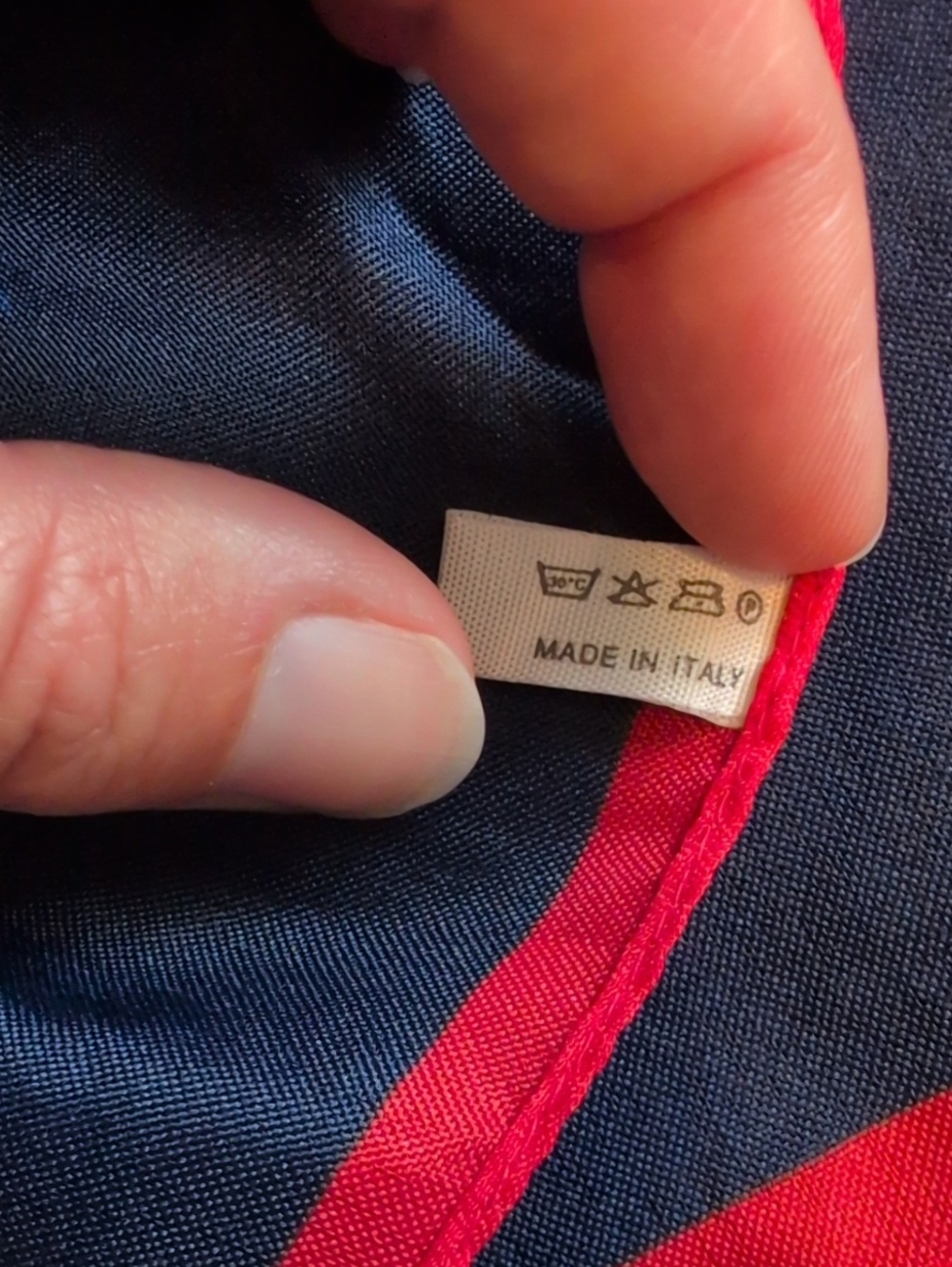 Polyester Italian Scarf - Picture 2 of 2